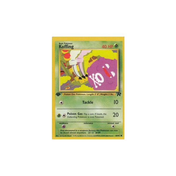 Koffing 58/82 1. Edition (english)