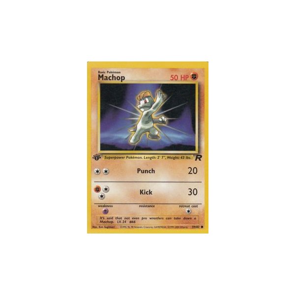 Machop 59/82 1. Edition (english)