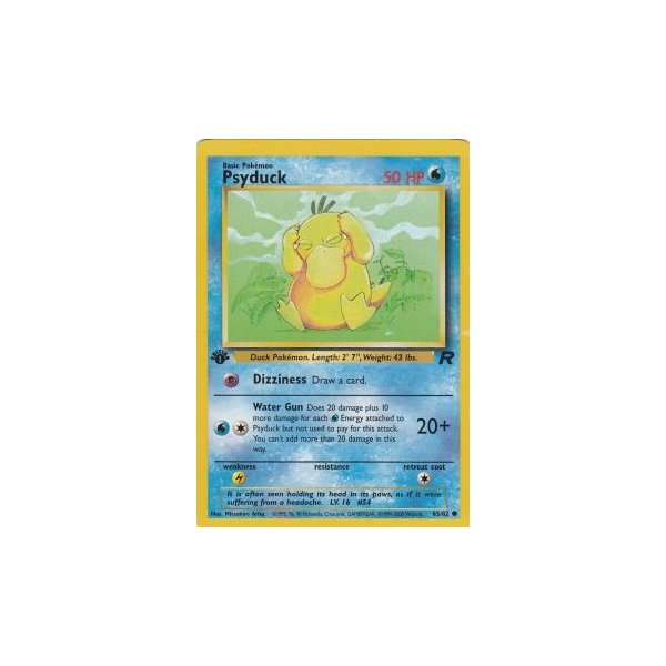 Psyduck 65/82 1. Edition (english)