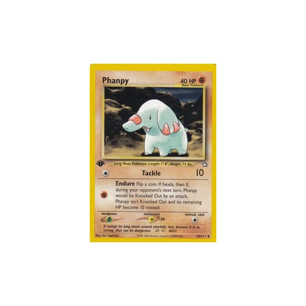 Phanpy 43/111 1. Edition (english)