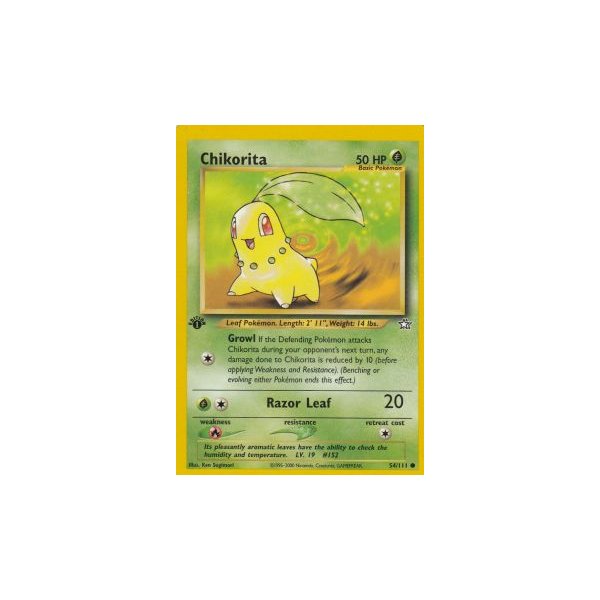 Chikorita 54/111 1. Edition (english)