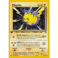 Pikachu 70/111 1. Edition (english)