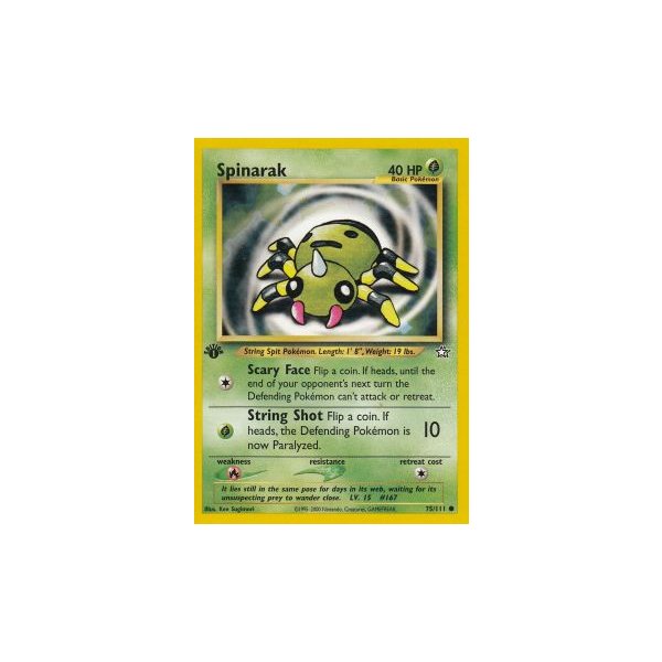 Spinarak 75/111 1. Edition (english)
