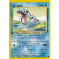 Totodile 81/111 1. Edition (english)