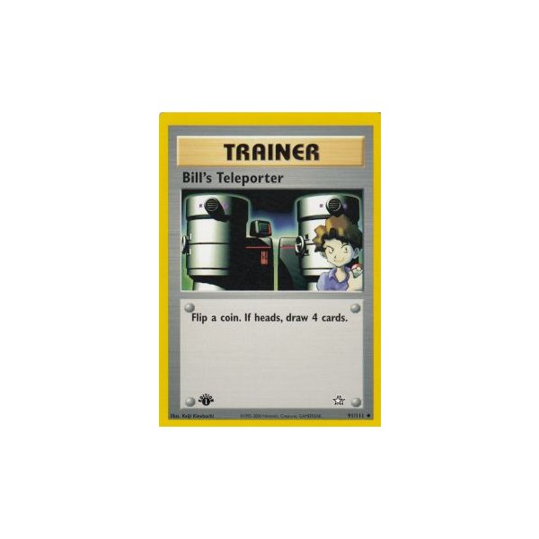 Bills Teleporter 91/111 1. Edition (english)