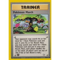 Pokémon March 102/111 1. Edition (english)
