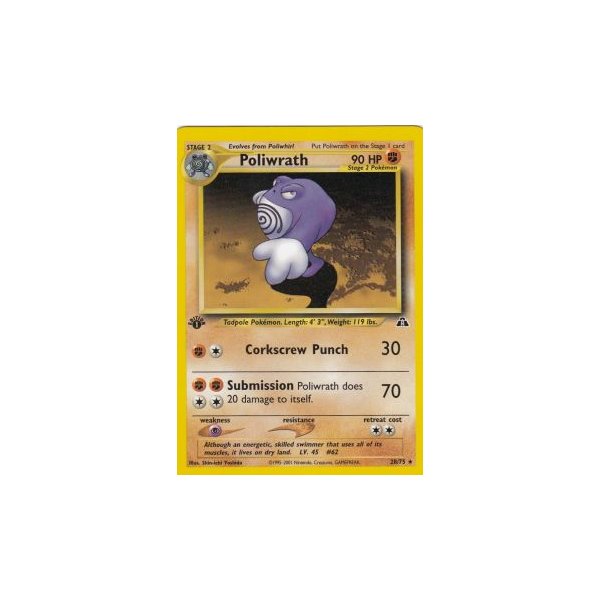 Poliwrath 28/75 1. Edition (english)