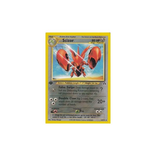 Scizor 29/75 1. Edition (english)