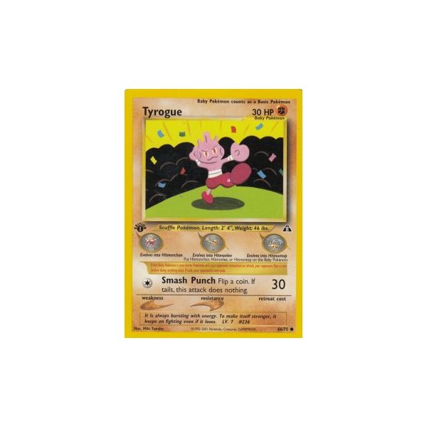 Tyrogue 66/75 1. Edition (english)