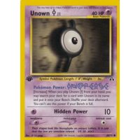 Unown I 68/75 1. Edition (english)