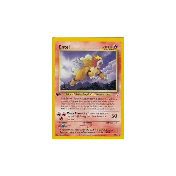 Entei 17/64 1. Edition (english)