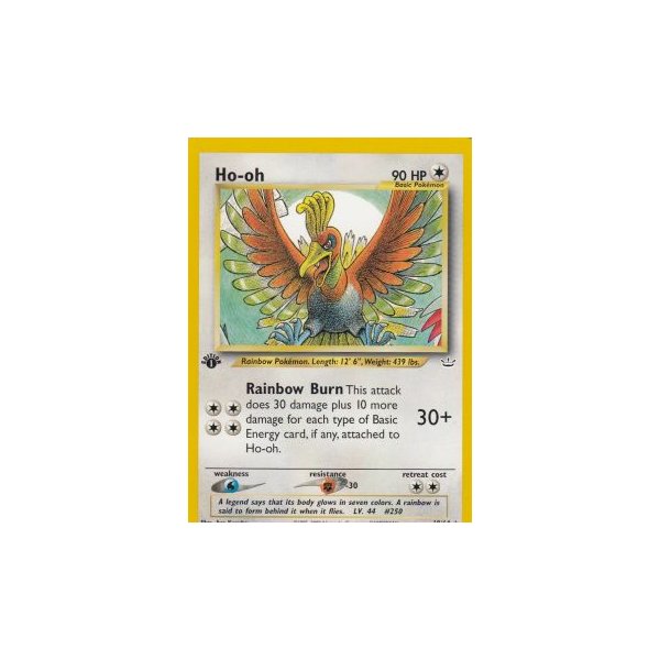 Ho-Oh 18/64 1. Edition (english)