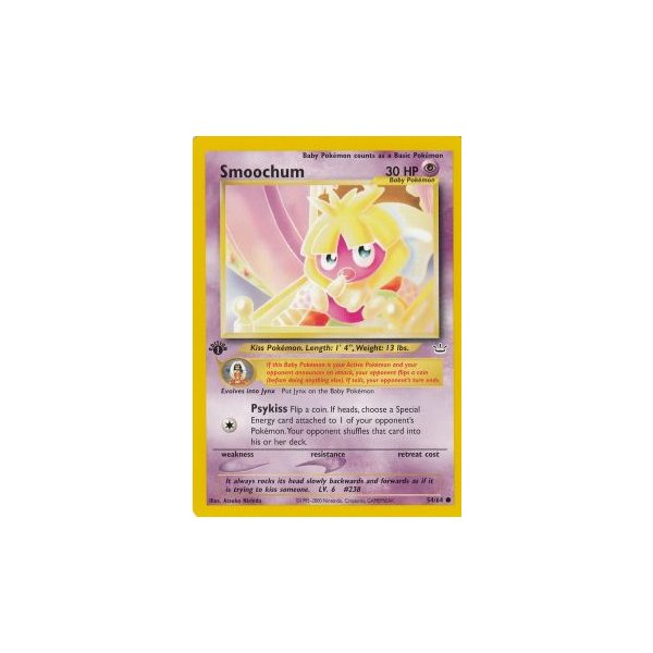 Smoochum 54/64 1. Edition (english)