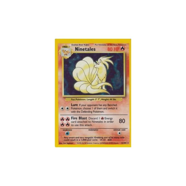 Ninetales 12/102 HOLO BESPIELT