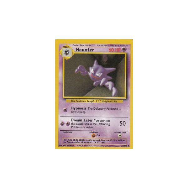 Haunter 29/102 BESPIELT