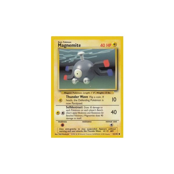 Magnemite 53/102 BESPIELT