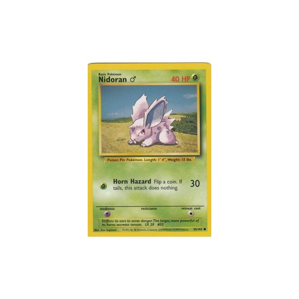 Nidoran 55/102 BESPIELT