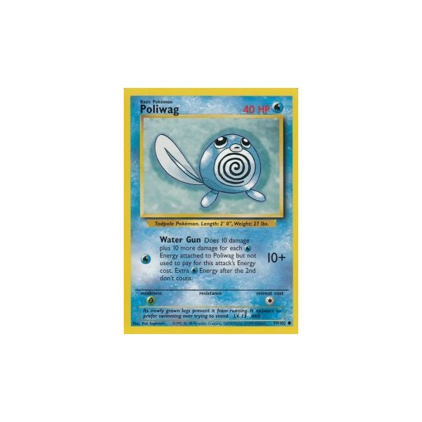 Poliwag 59/102 BESPIELT