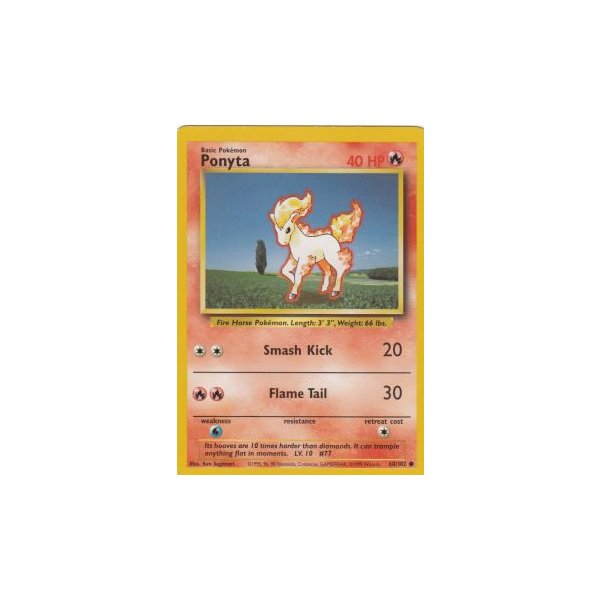 Ponyta 60/102 BESPIELT