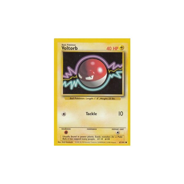 Voltorb 67/102 BESPIELT