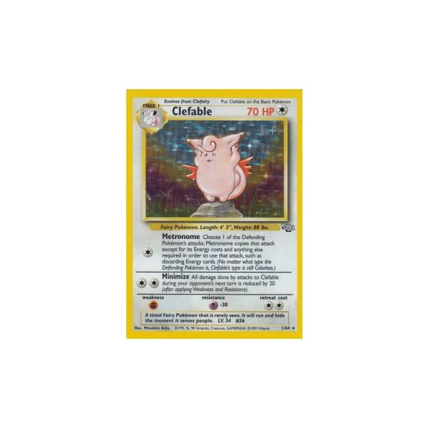 Clefable 1/64 HOLO BESPIELT