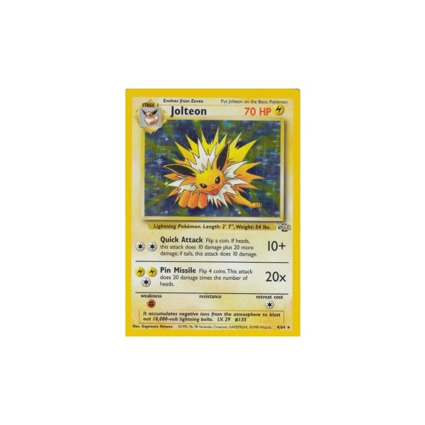 Jolteon 4/64 HOLO BESPIELT