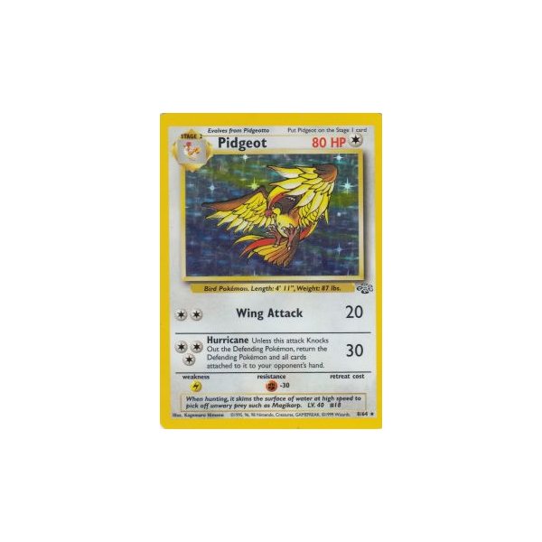 Pidgeot 8/64 HOLO BESPIELT