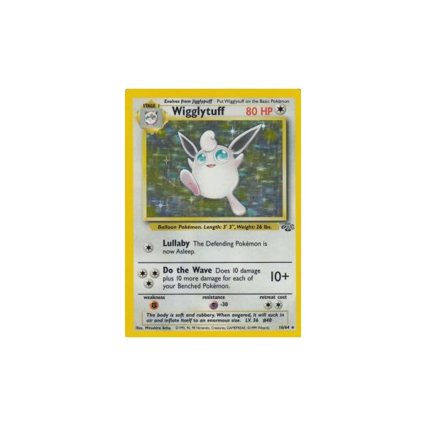 Wigglytuff 16/64 HOLO BESPIELT