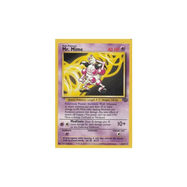 Mr. Mime 22/64 BESPIELT