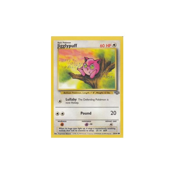 Jigglypuff 54/64 BESPIELT