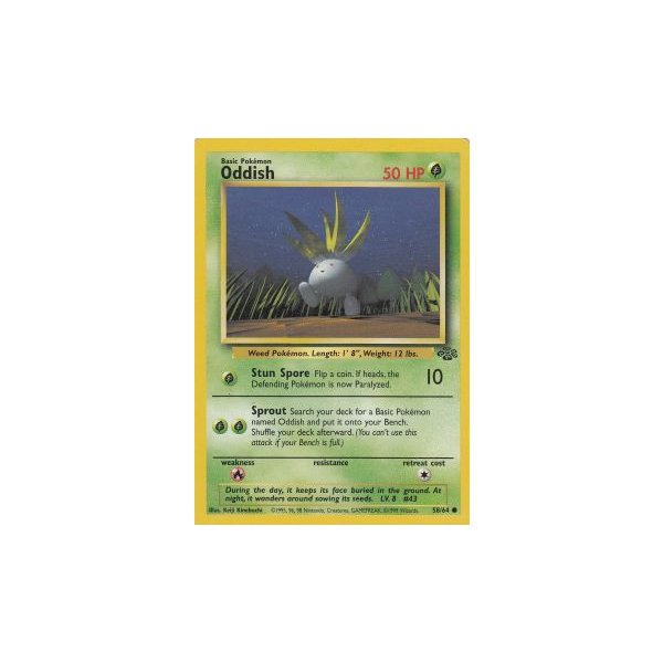 Oddish 58/64 BESPIELT