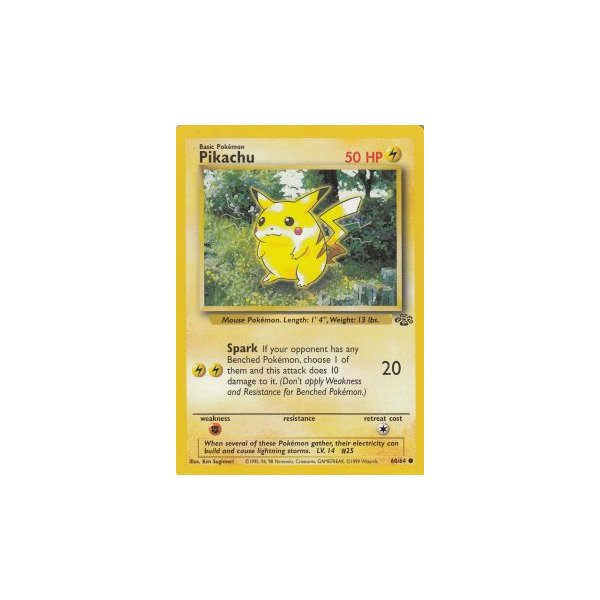 Pikachu 60/64 BESPIELT