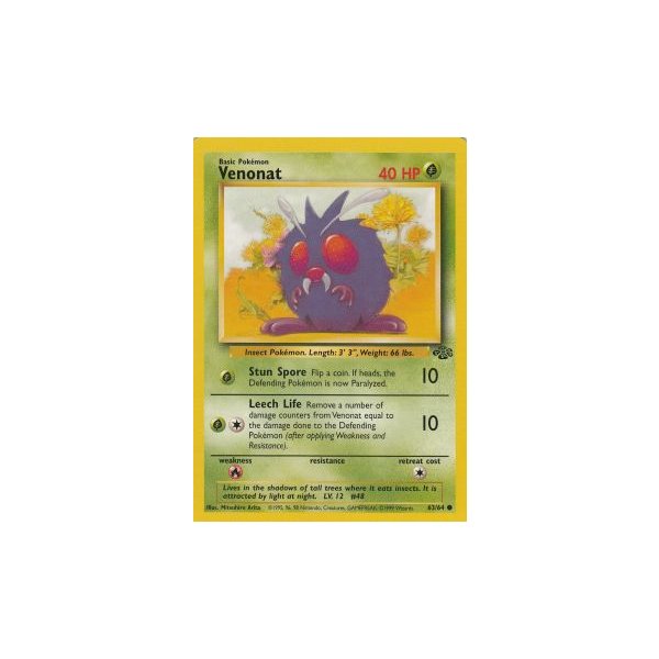 Venonat 63/64 BESPIELT