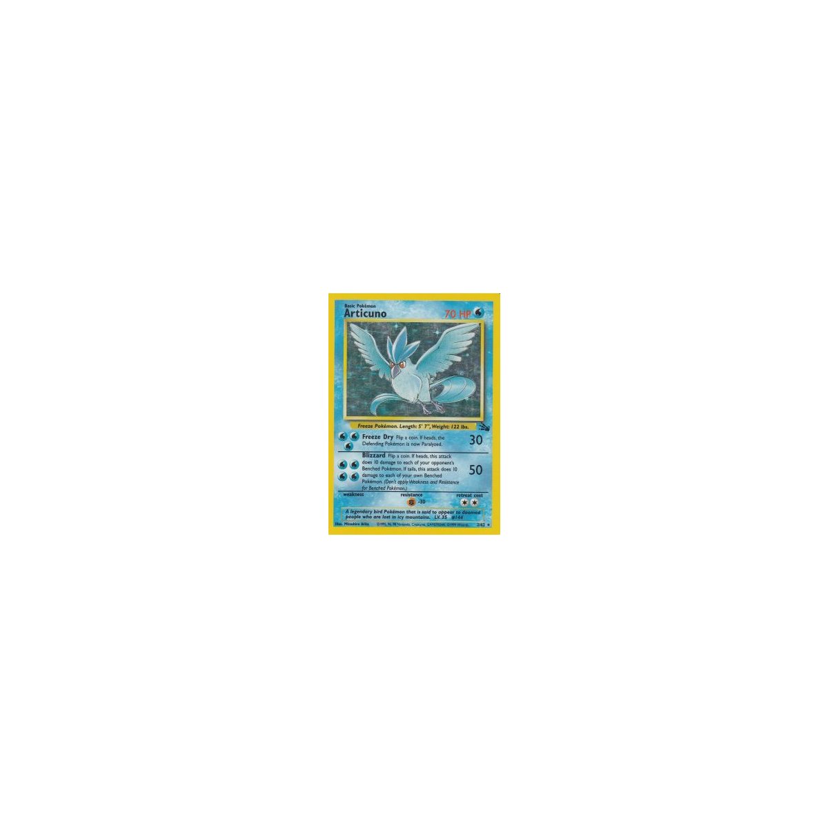 Articuno 2/62 HOLO BESPIELT Fossil (Englisch) Pokemon Karte kaufen Articuno 2/62 HOLO BESPIELT Fossil (Englisch) Pokemon Karte kaufen