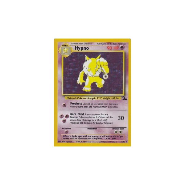 Hypno 8/62 HOLO BESPIELT