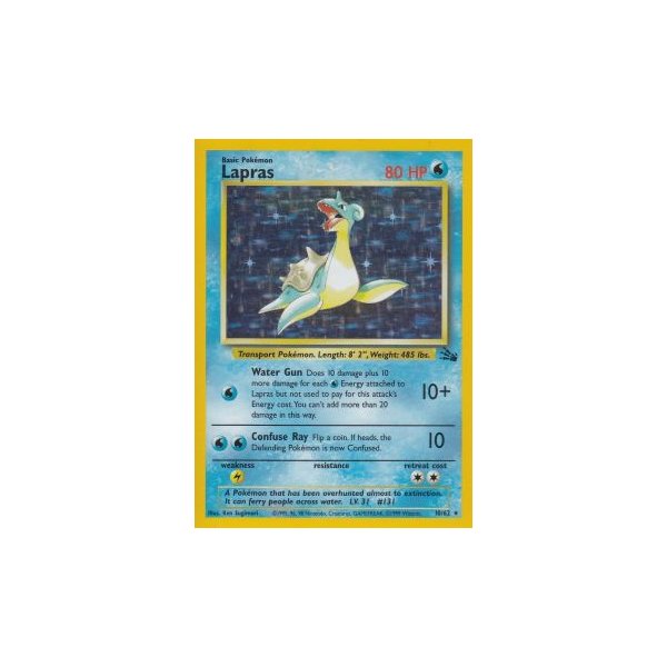 Lapras 10/62 HOLO BESPIELT