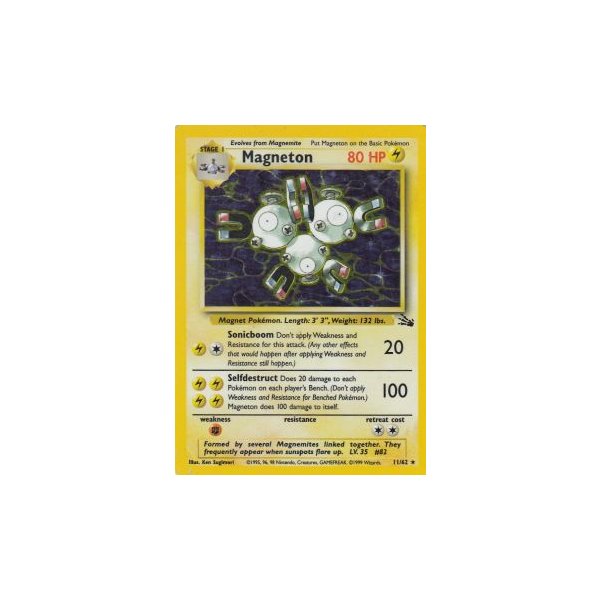 Magneton 11/62 HOLO BESPIELT