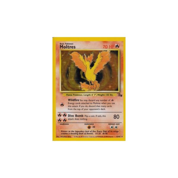 Moltres 12/62 HOLO BESPIELT