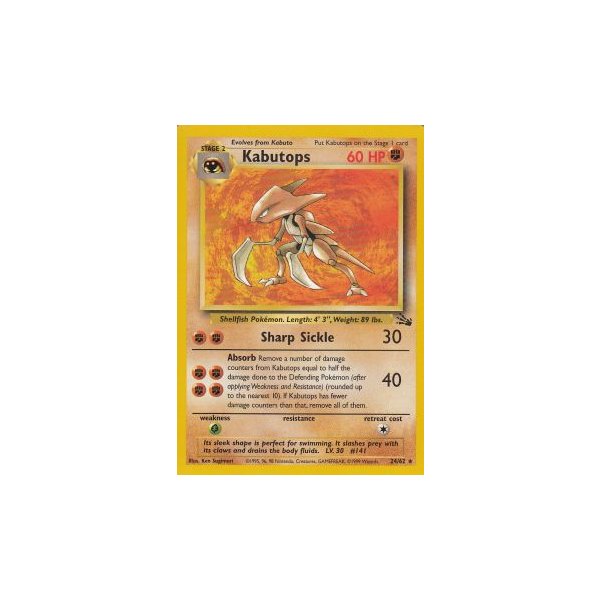 Kabutops 24/62 BESPIELT