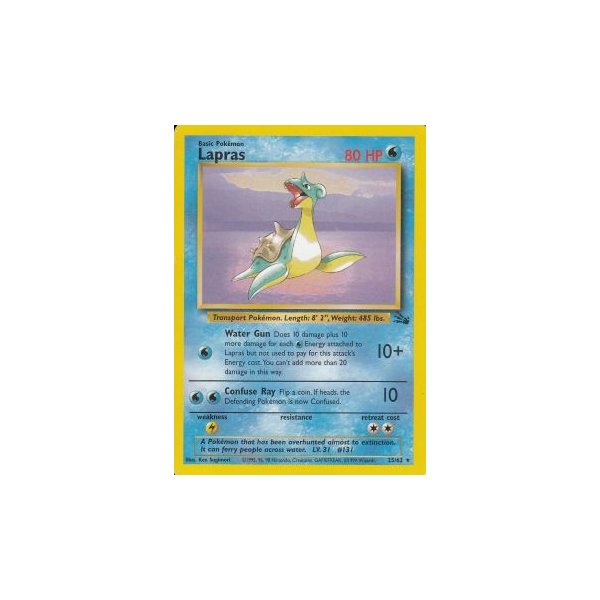 Lapras 25/62 BESPIELT
