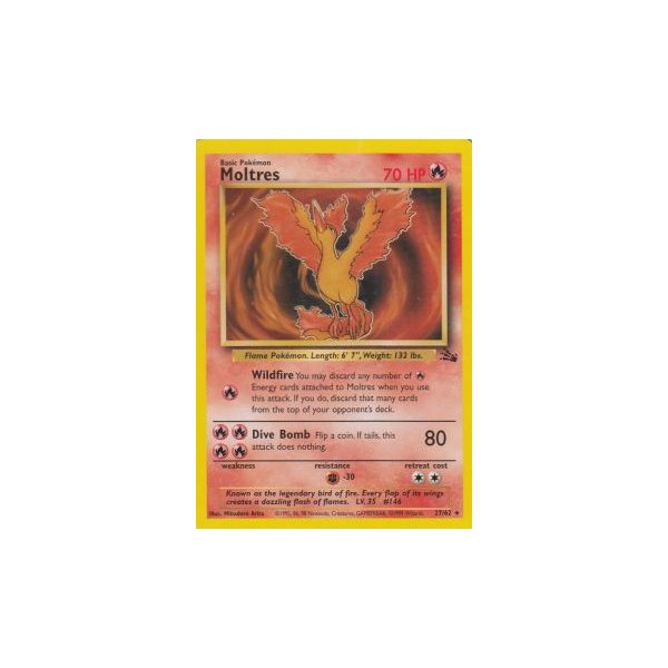 Moltres 27/62 BESPIELT