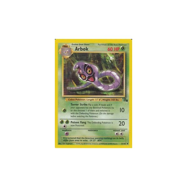 Arbok 31/62 BESPIELT