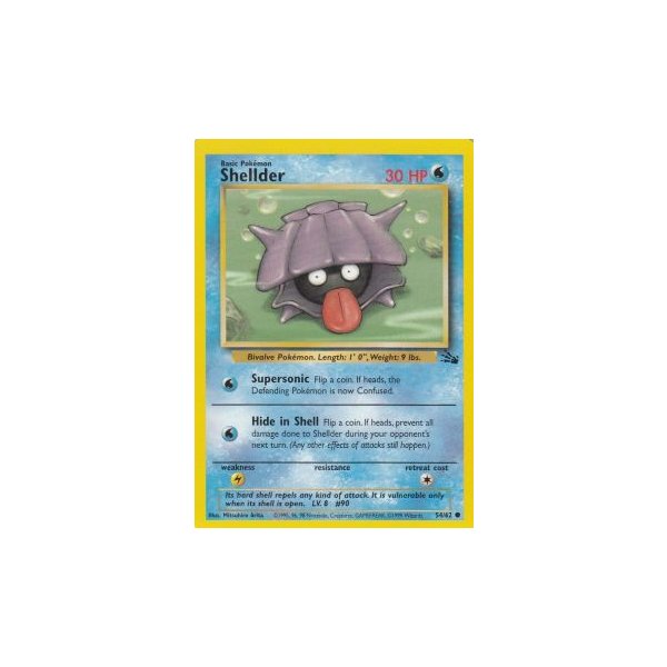 Shellder 54/62 BESPIELT