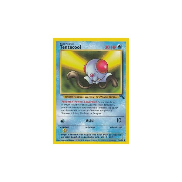 Tentacool 56/62 BESPIELT