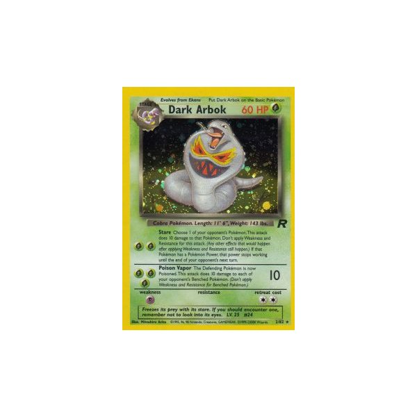 Dark Arbok 2/82 HOLO BESPIELT