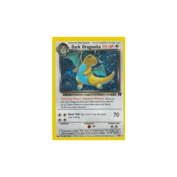 Dark Dragonite 5/82 HOLO BESPIELT