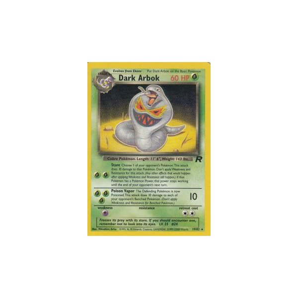 Dark Arbok 19/82 BESPIELT