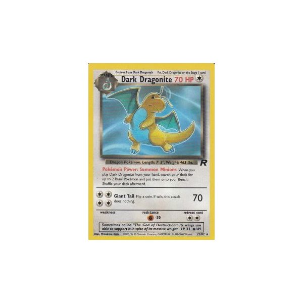 Dark Dragonite 22/82 BESPIELT