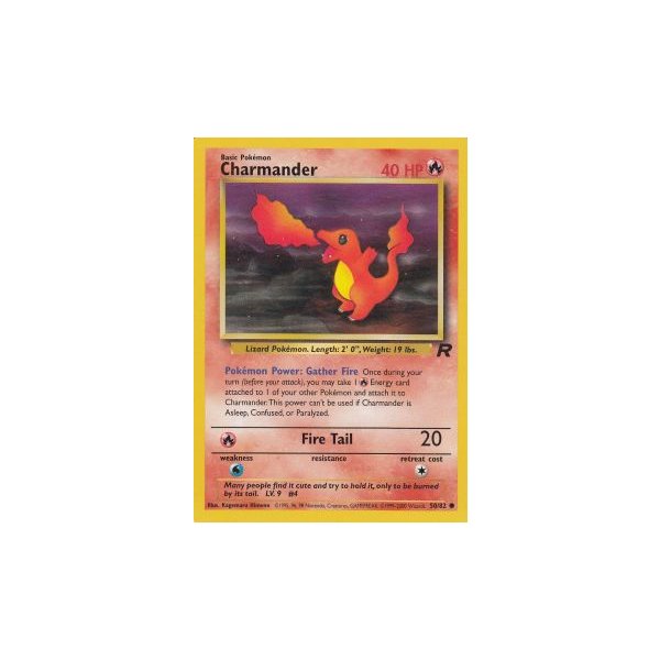 Charmander 50/82 BESPIELT