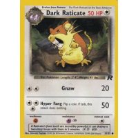 Dark Raticate 51/82 BESPIELT